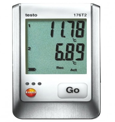 testo 176 T2 테스토 고정밀 2채널 온도 로거